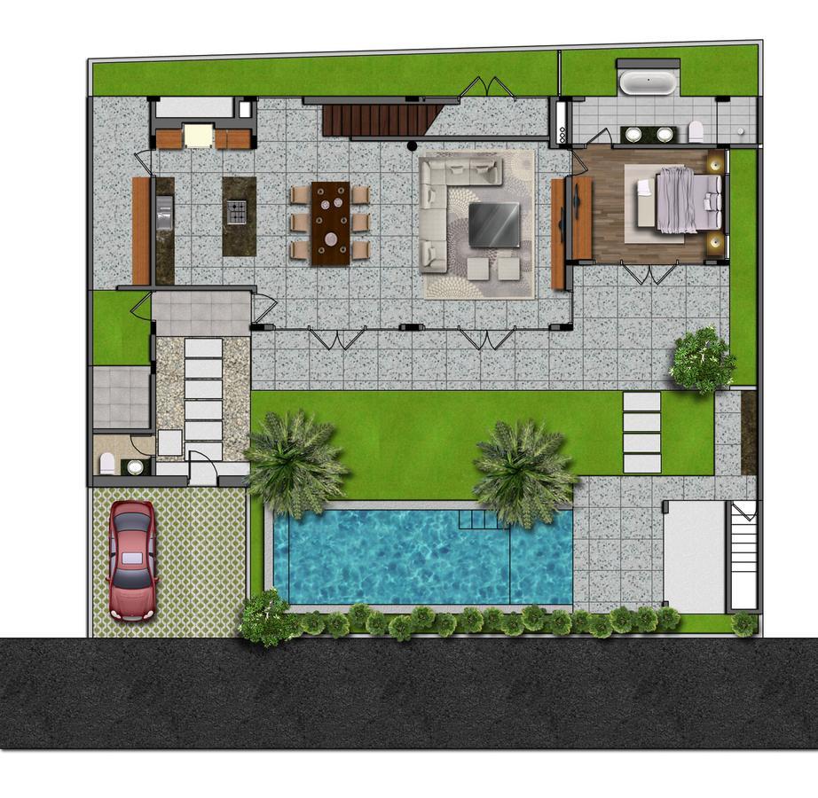 Villa Como Close To Finns Beach Club Kuta Lombok Zewnętrze zdjęcie